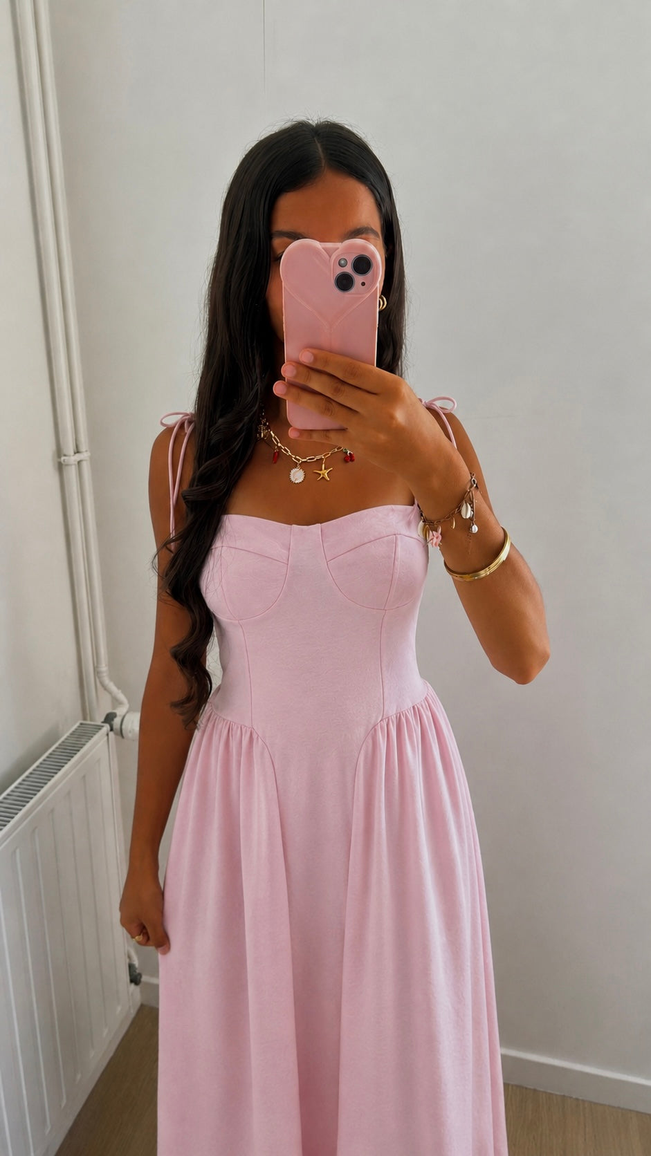 ROBE CHIC ROSE