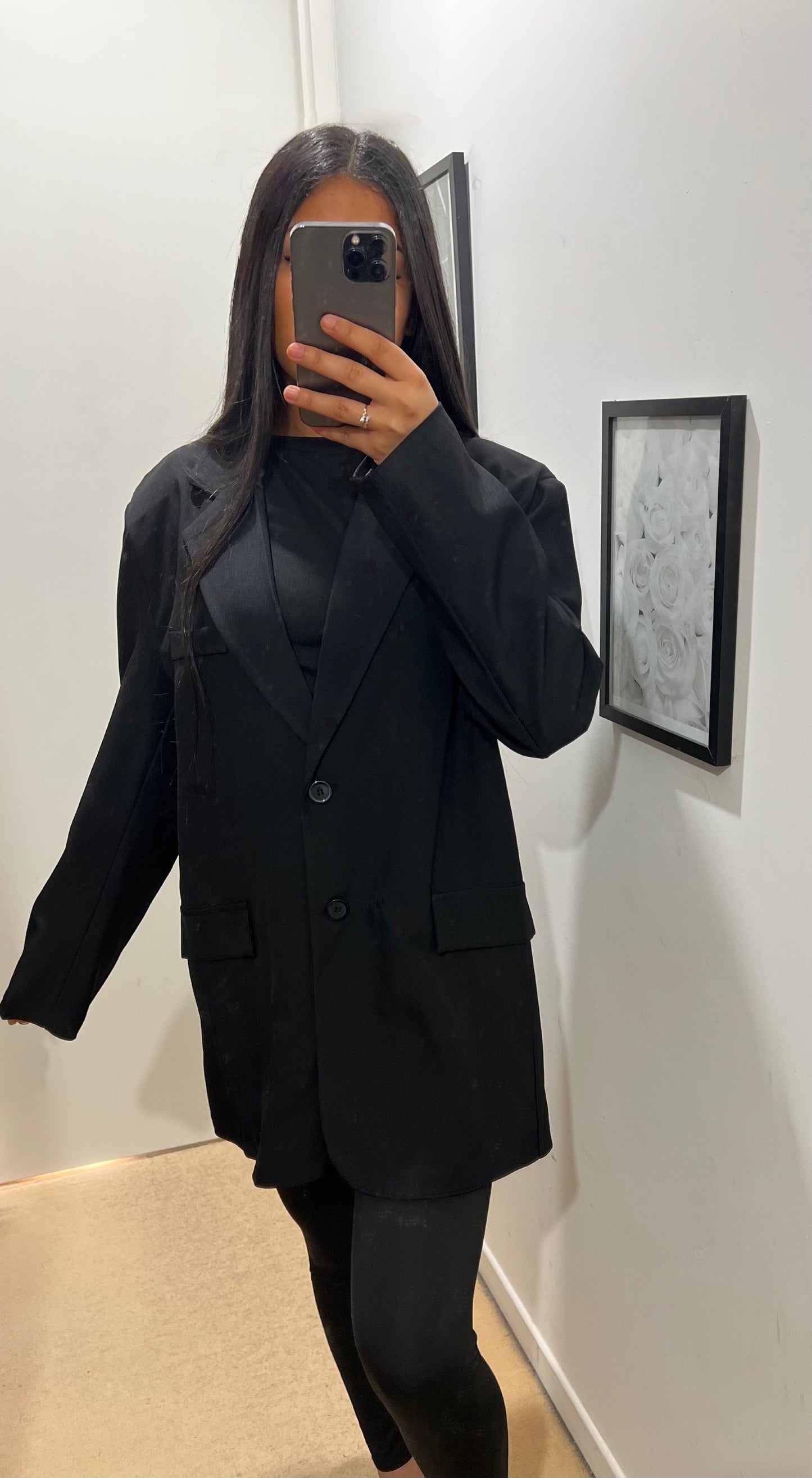 BLAZER OVERSIZE NOIR