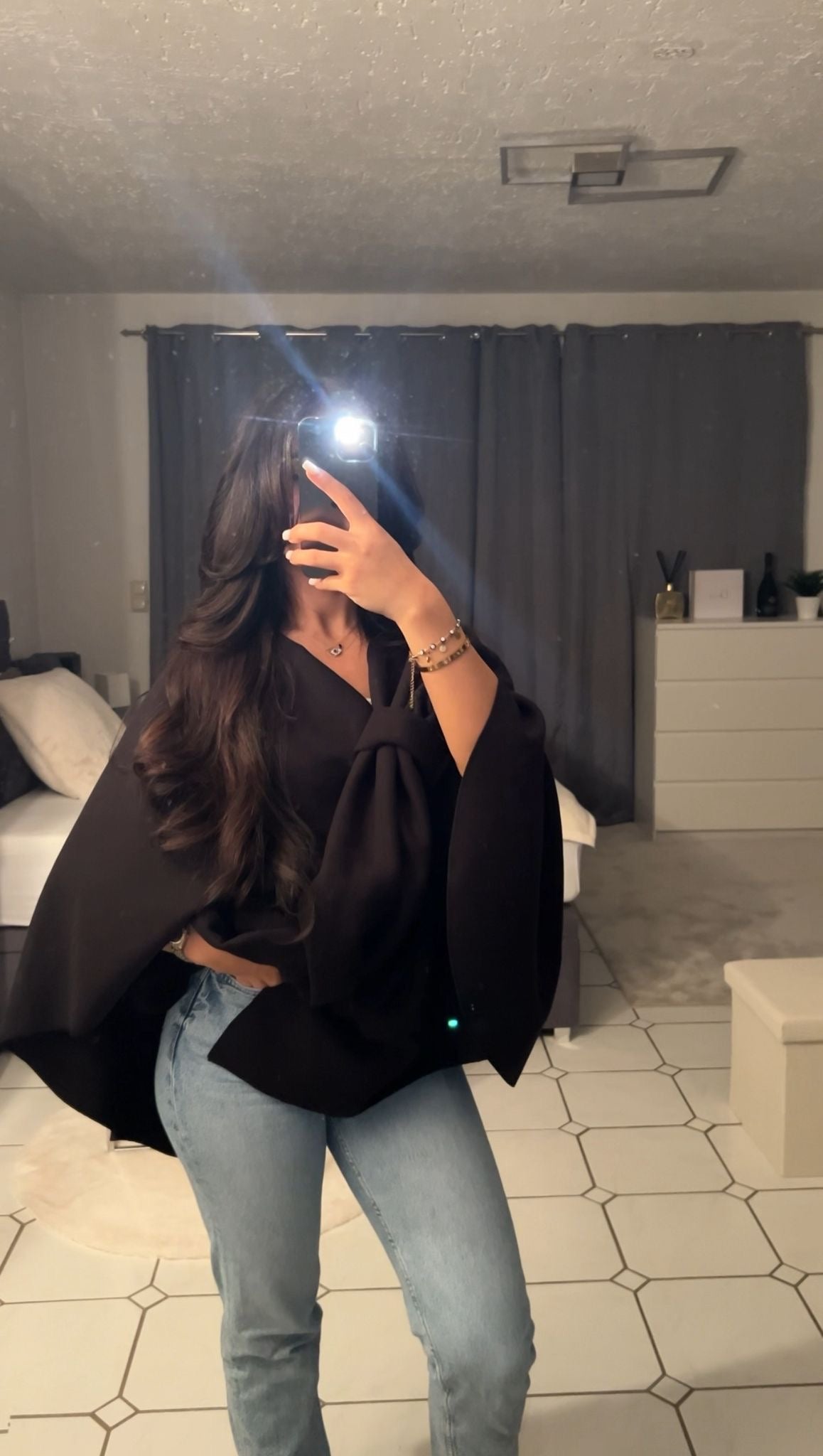 PONCHO NOIR
