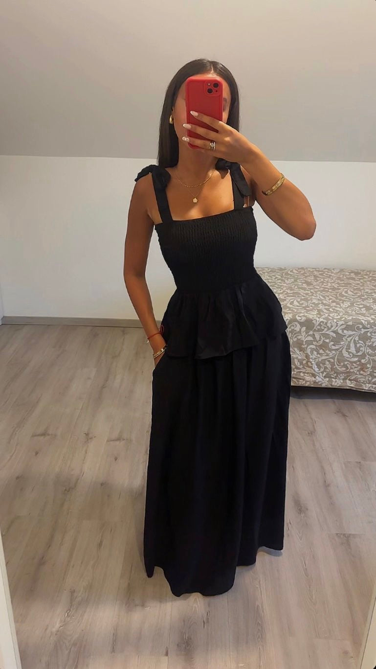 JUPE À POCHES NOIRE