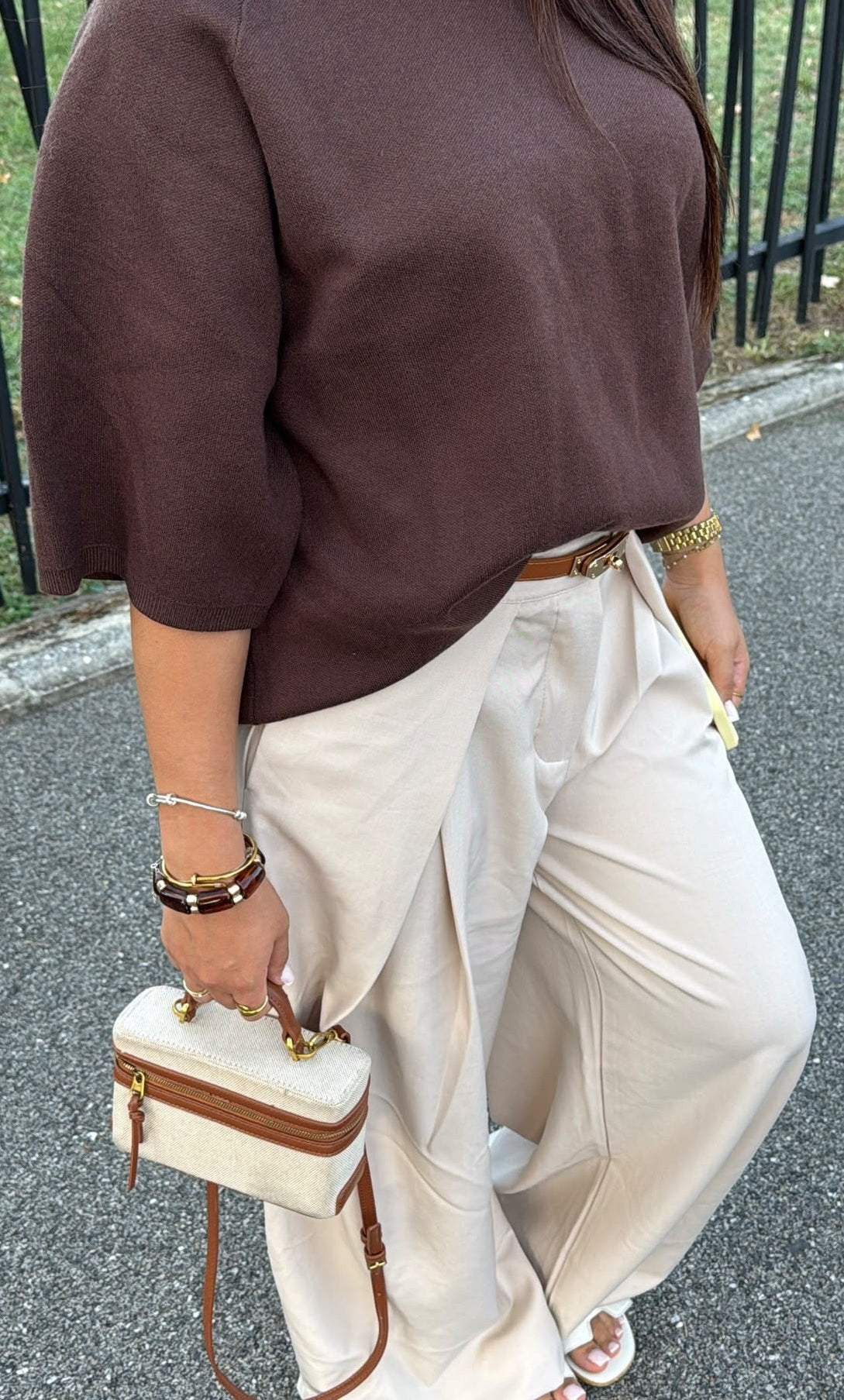 PANTALON CLASSE BEIGE
