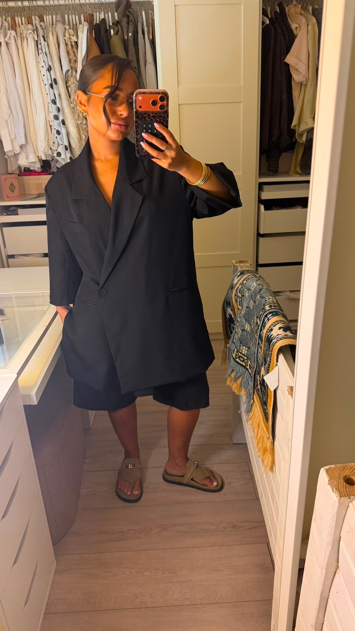 ENSEMBLE BERMUDA NOIR