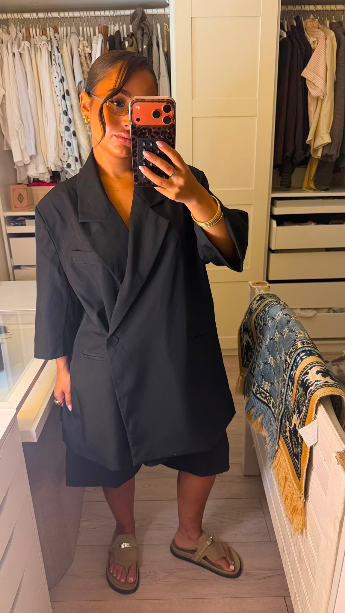ENSEMBLE BERMUDA NOIR