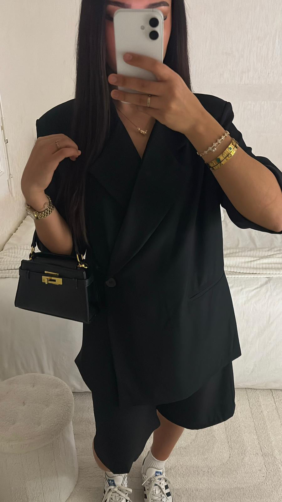 ENSEMBLE BERMUDA NOIR