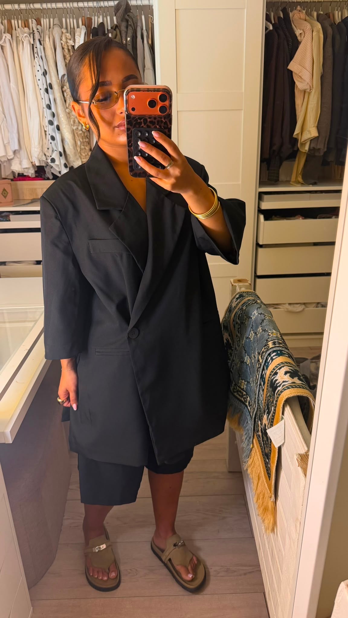 ENSEMBLE BERMUDA NOIR