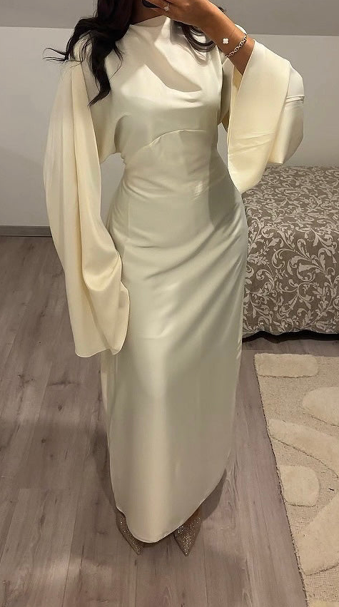 ROBE CLASSE CRÈME