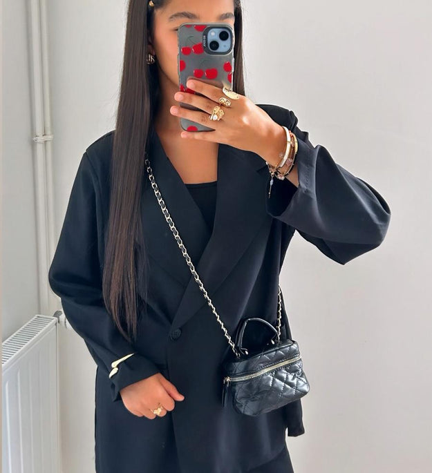 ENSEMBLE BLAZER NOIR