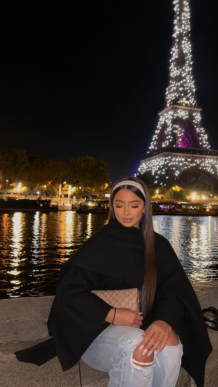 PONCHO CAPE NOIR