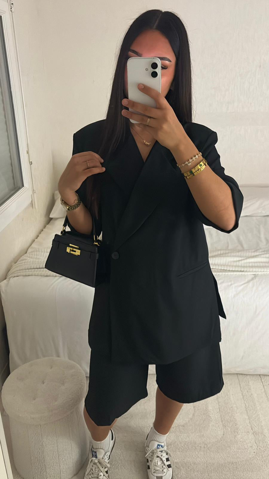 ENSEMBLE BERMUDA NOIR