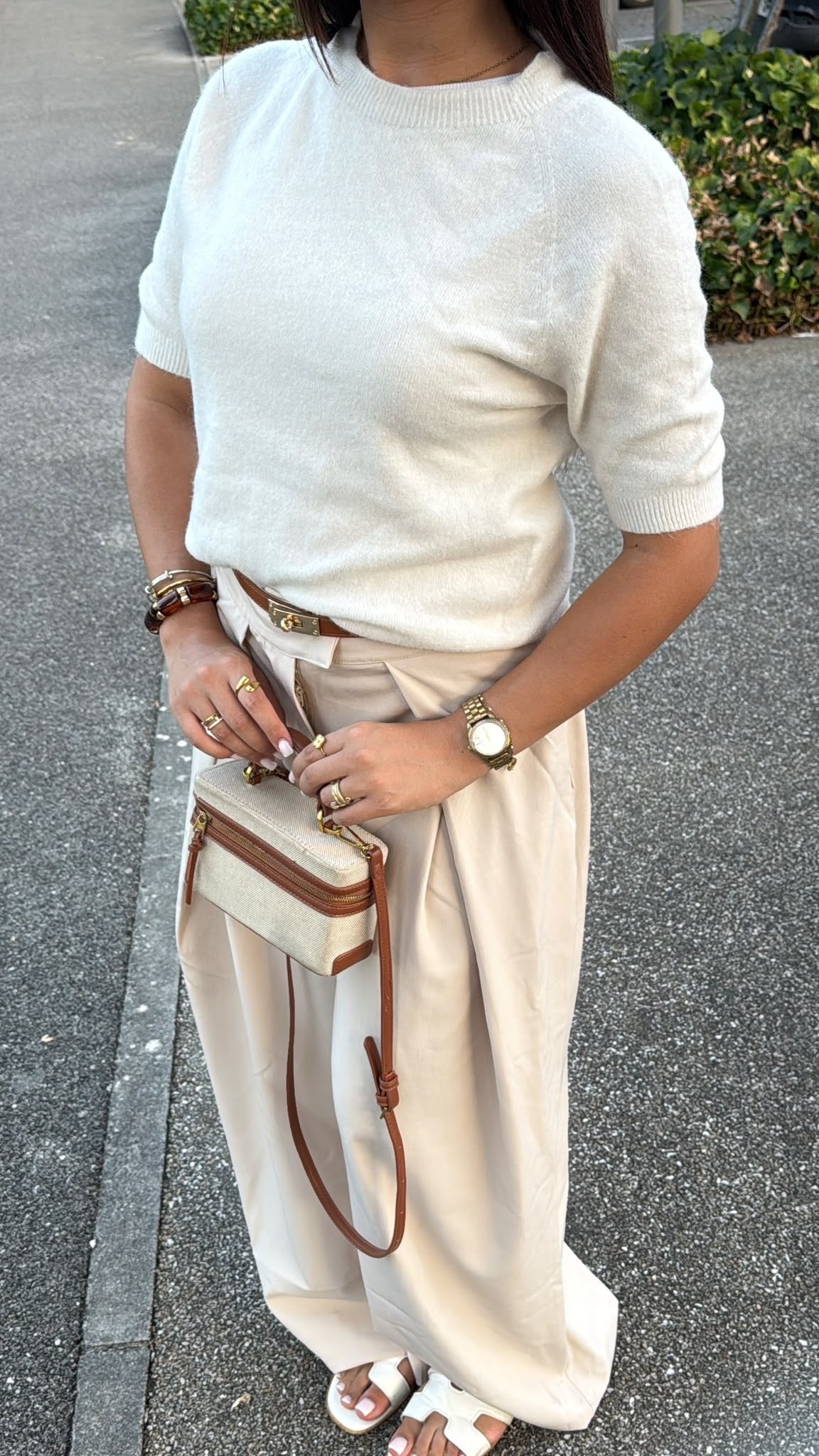T SHIRT PULL BEIGE