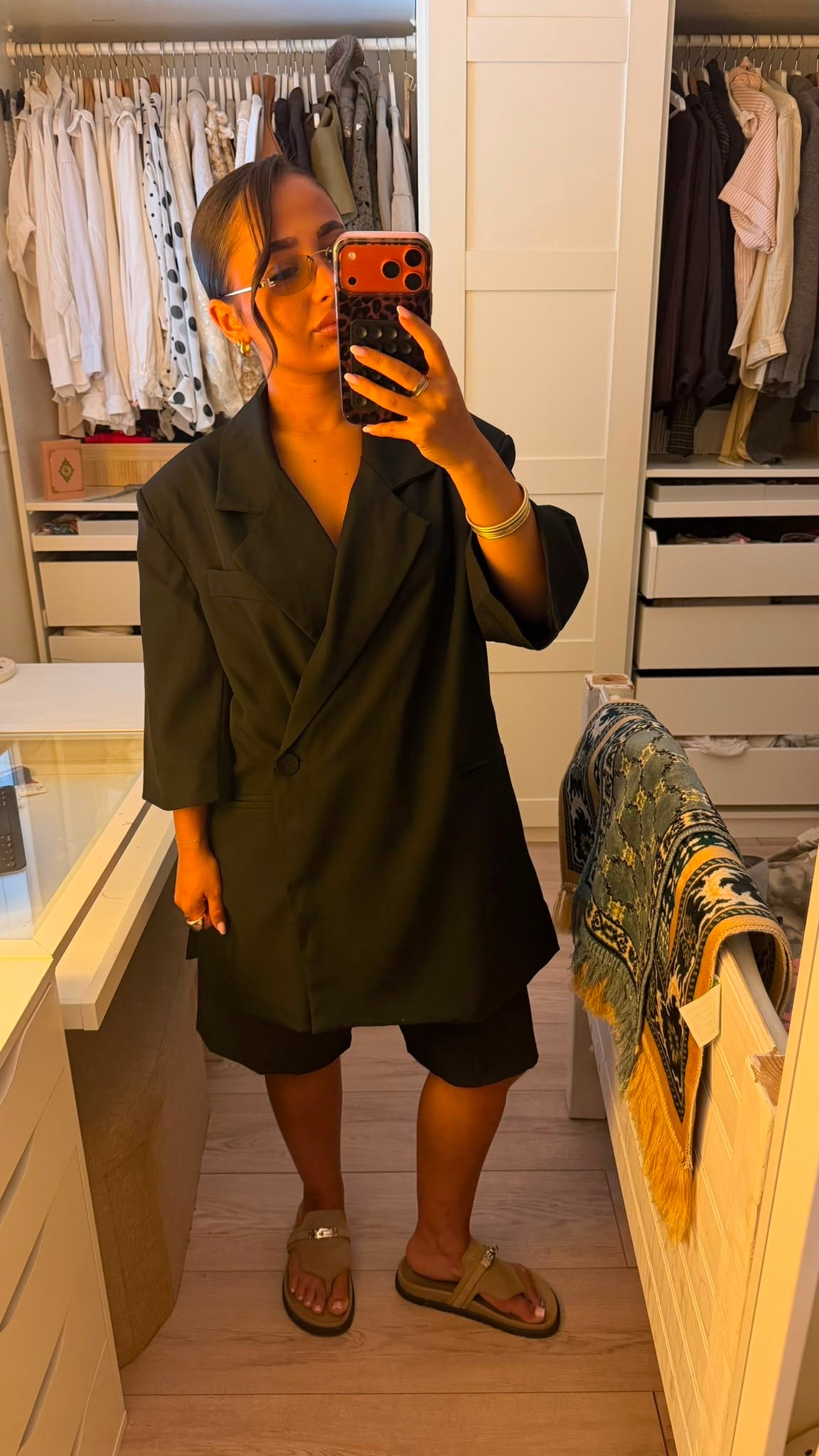 ENSEMBLE BERMUDA NOIR