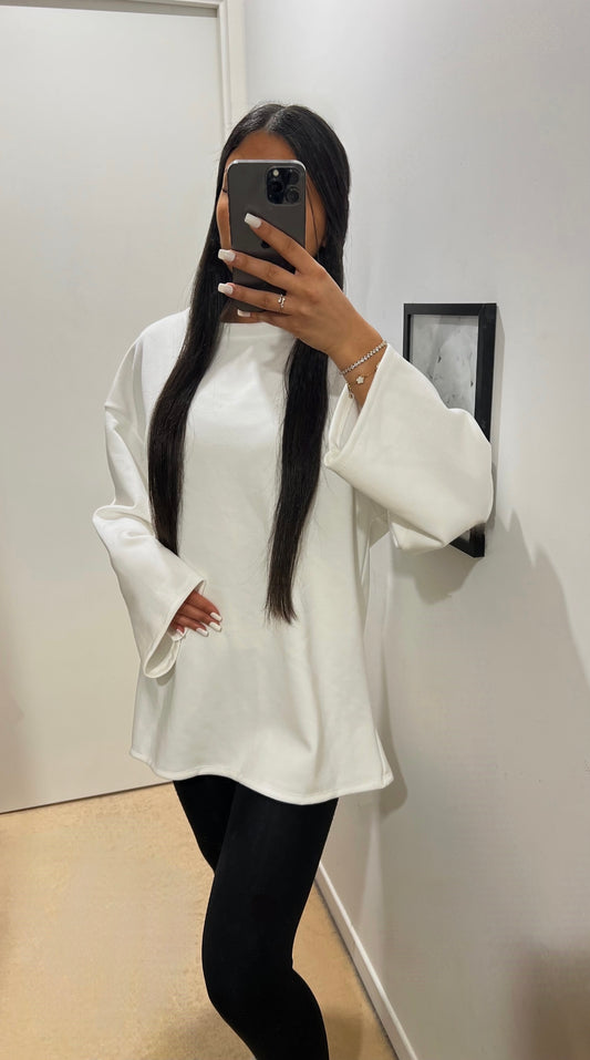 T SHIRT OVERSIZE BLANC