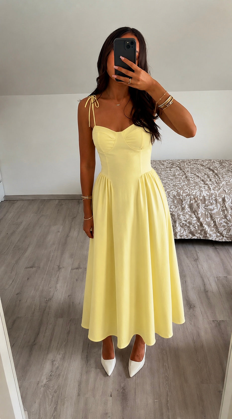 CHIC YELLOW DRESS