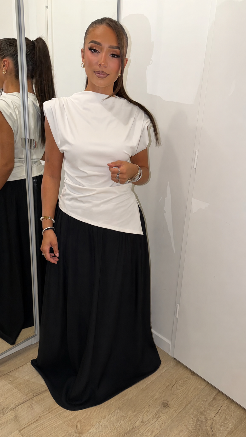 TOP ÉLÉGANT BLANC