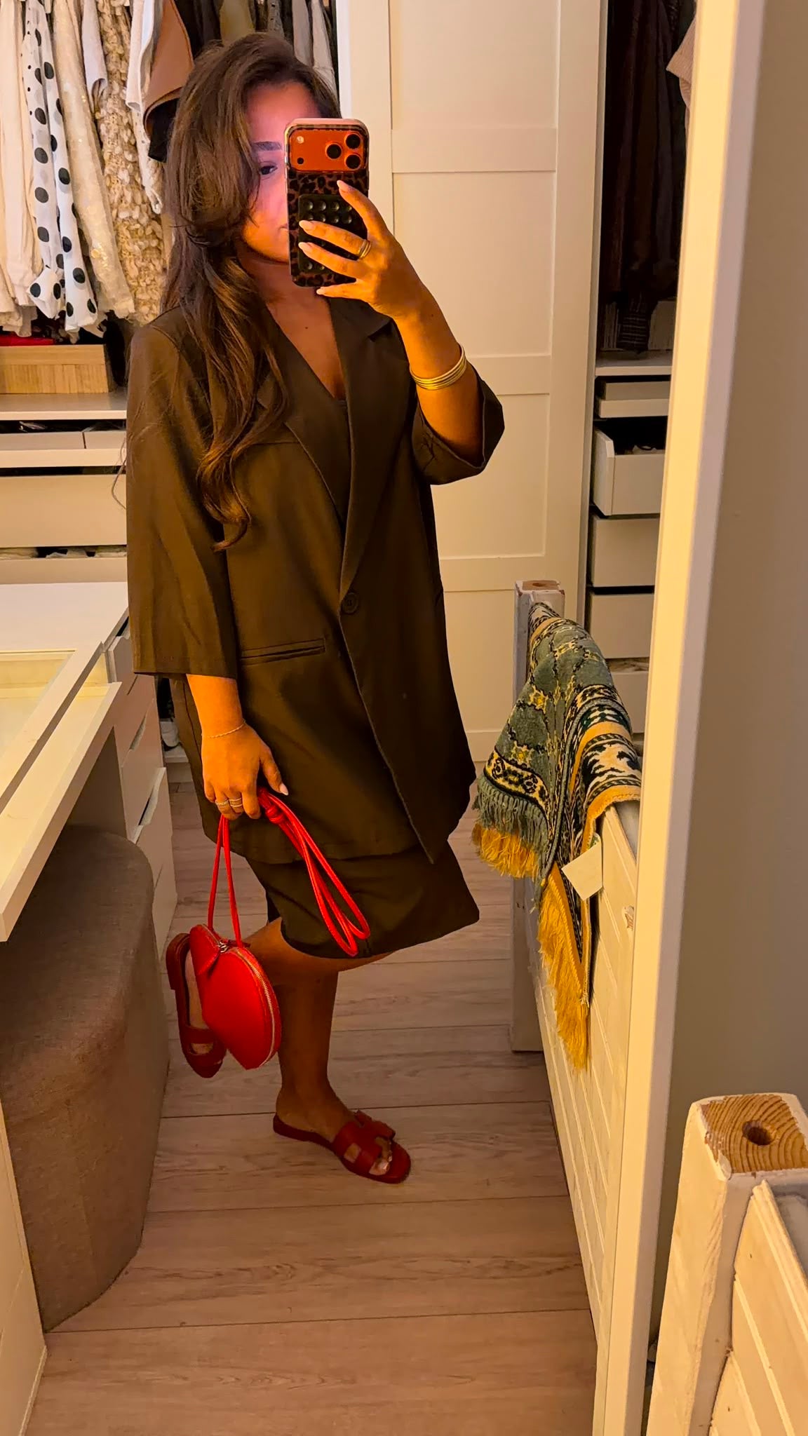 ENSEMBLE BERMUDA MARRON