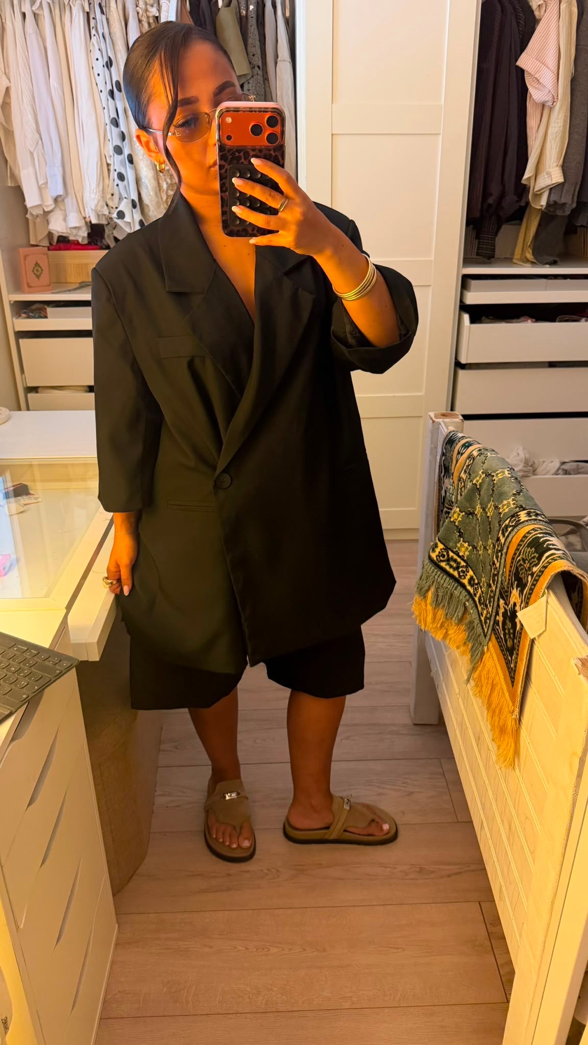 ENSEMBLE BERMUDA NOIR