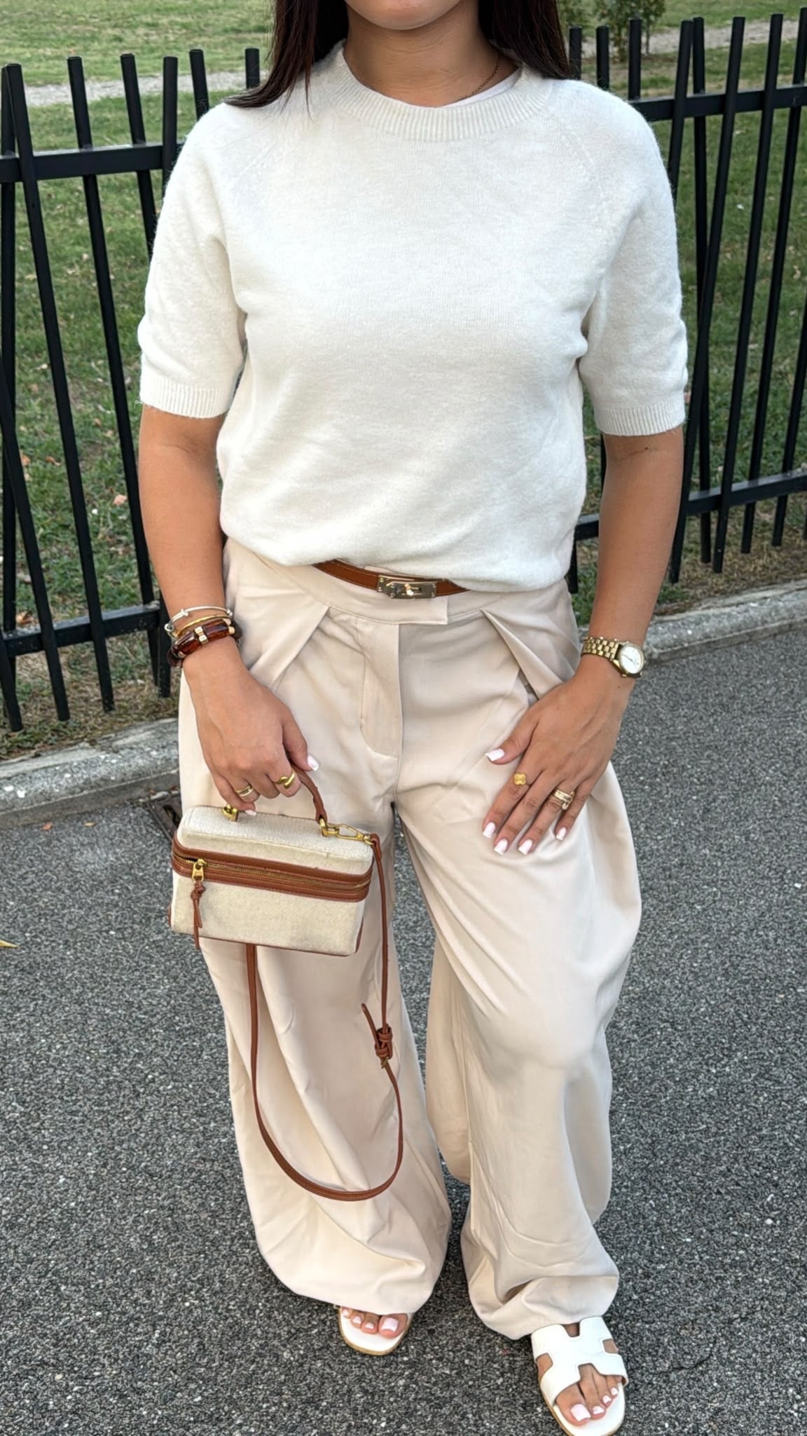 T SHIRT PULL BEIGE