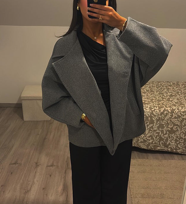 OVERSIZED GREY JACKET